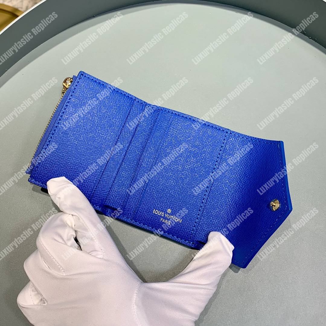 LV Zoe Wallet Bleuet