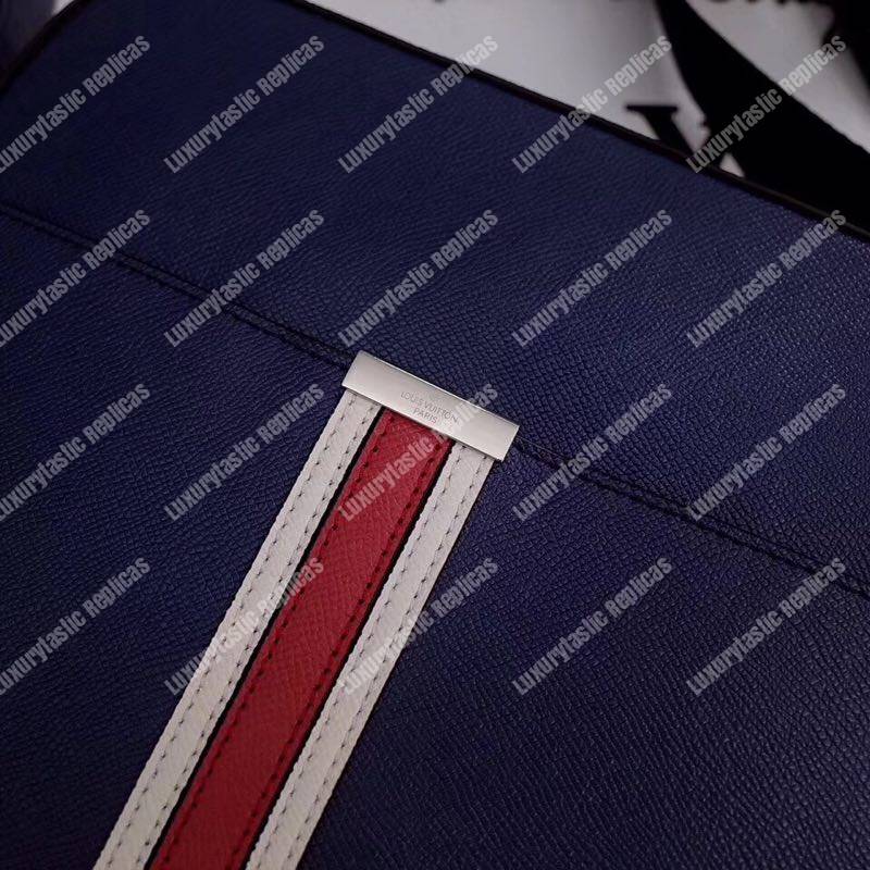 LV Anton Messenger PM Taiga Leather Ocean