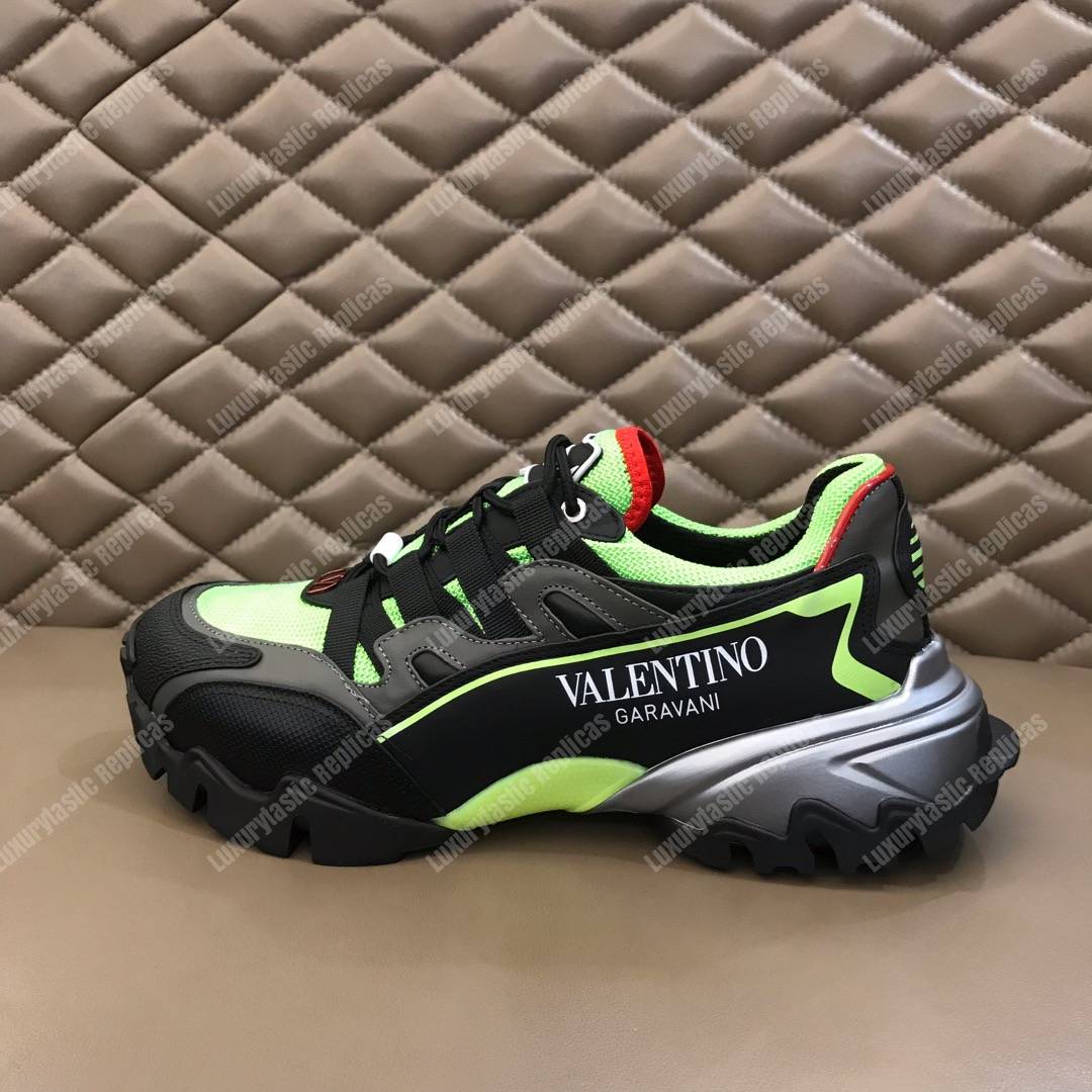 Valentino Climbers Sneaker Black/Green