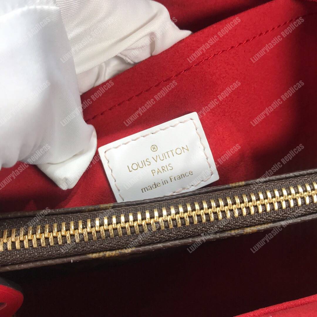 LV Montaigne BB Monogram Braided Handles