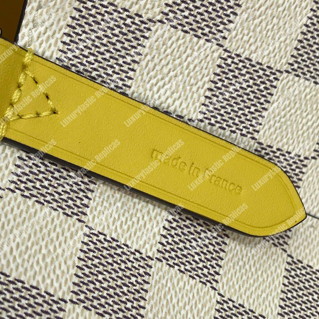 LV Noé BB Damier Azur Canvas Pineapple