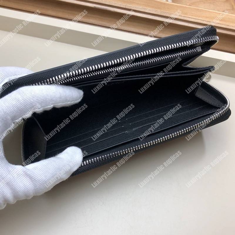 LV Special Edition Zippy Wallet Epi Leather Black
