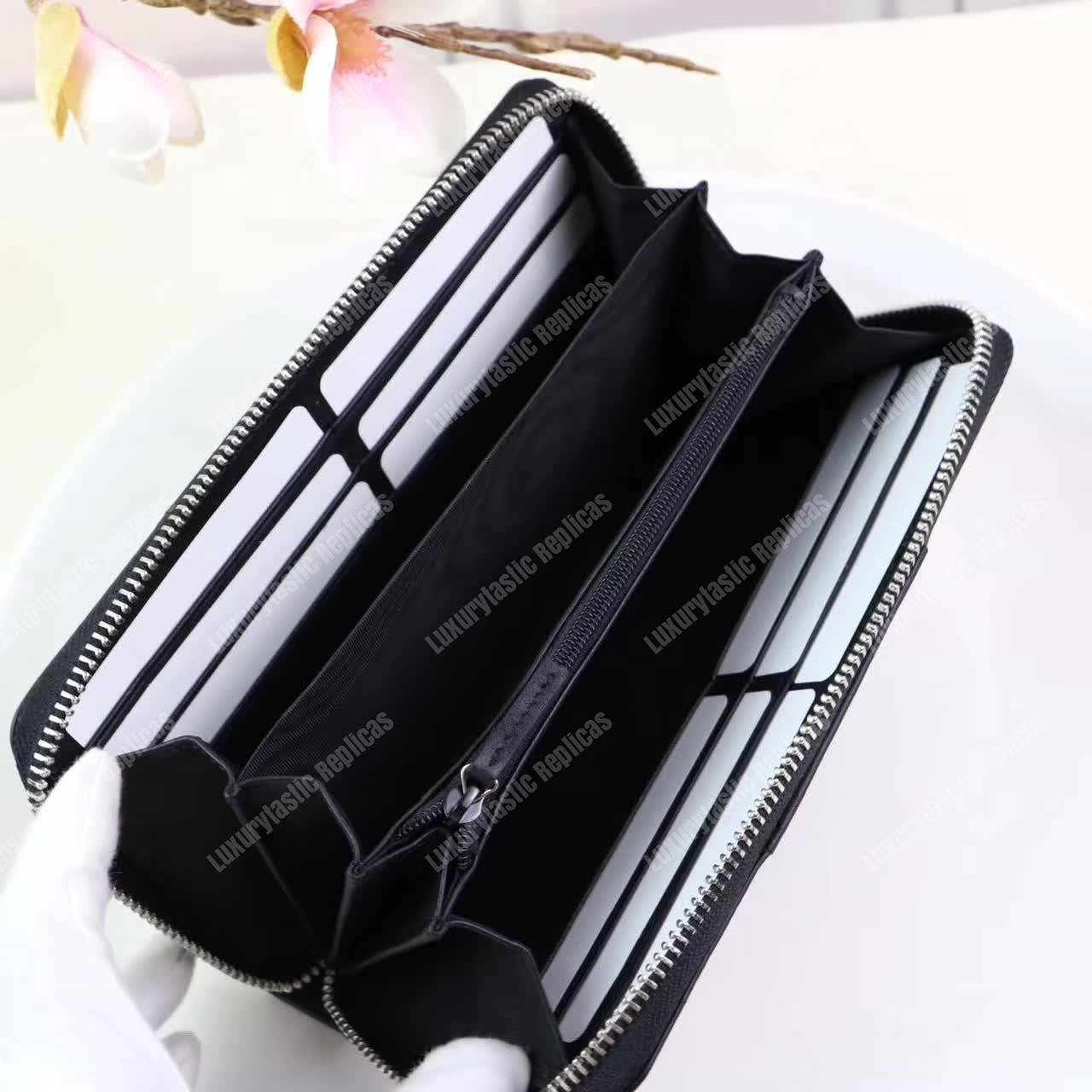 G*u*i gg sup*e zip around wallet beige/ebony