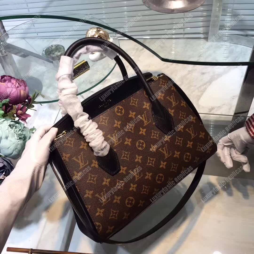 LV Florine Tote Bag Monogram Canvas Noir