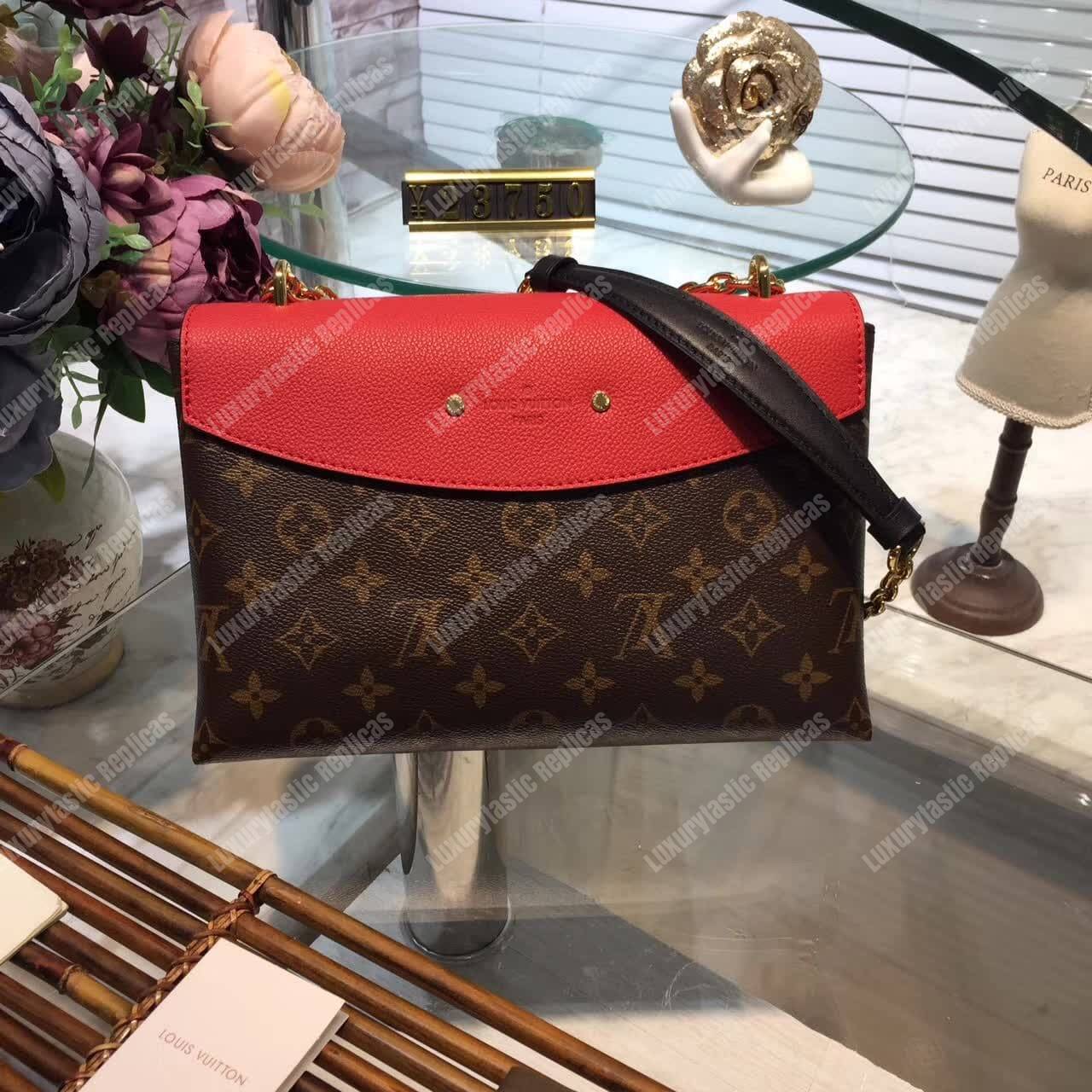 LV Saint Placide Monogram Cerise