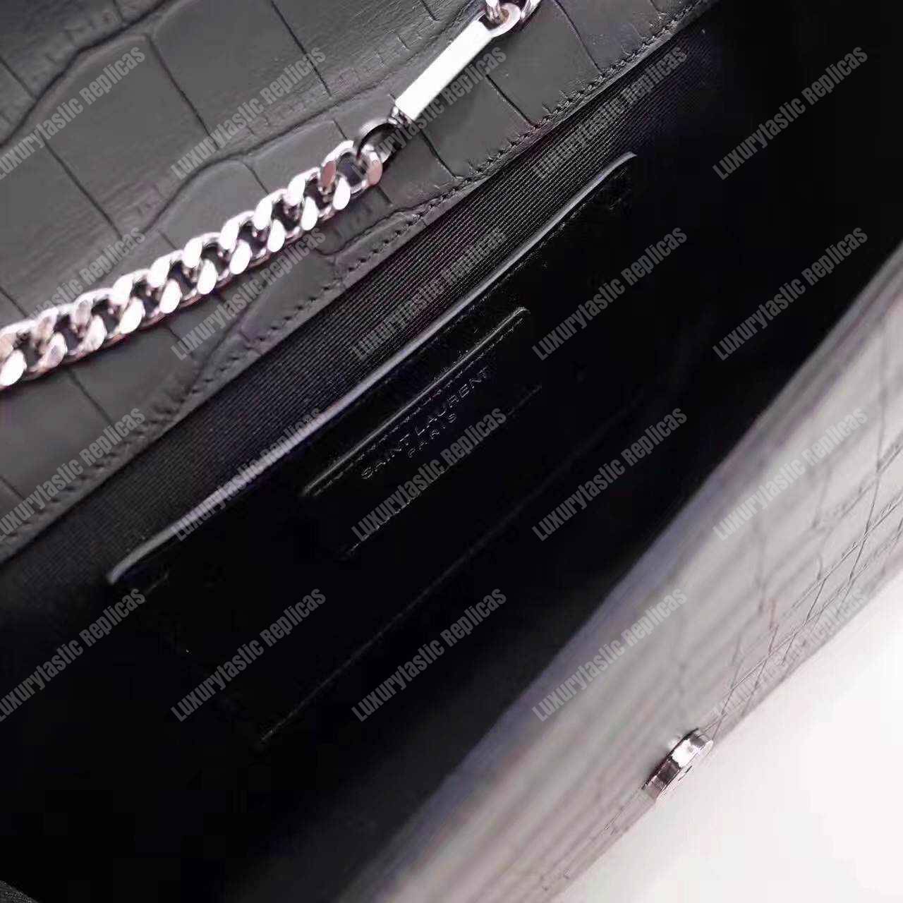Saint Laurent Kate Chain Wallet With Tassel