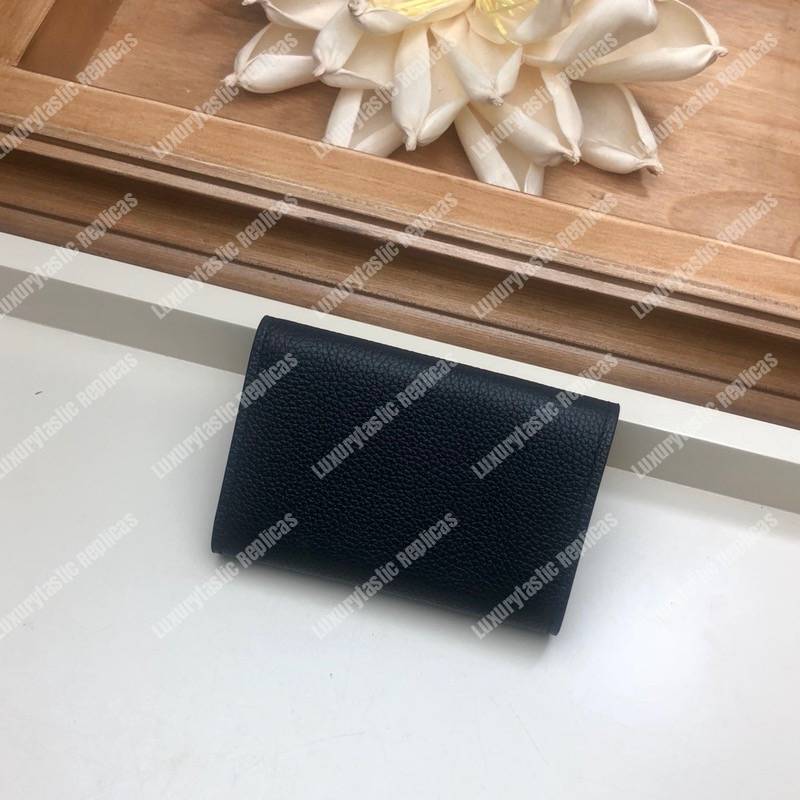 LV Lockmini Wallet Black