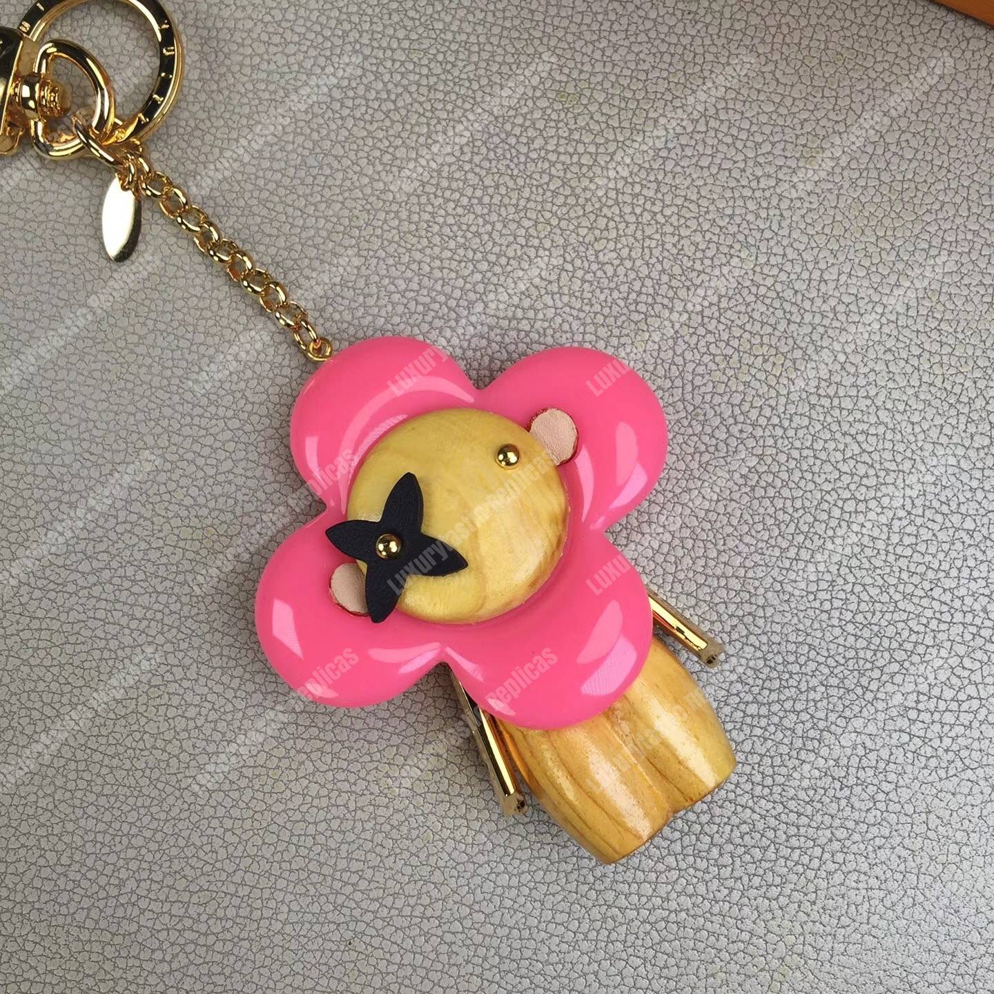 LV Vivienne Bag Charm and Key Holder