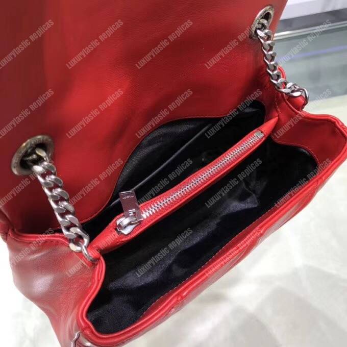 Saint Laurent Jamie Medium Eros Red “CARRÉ RIVE GAUCHE “