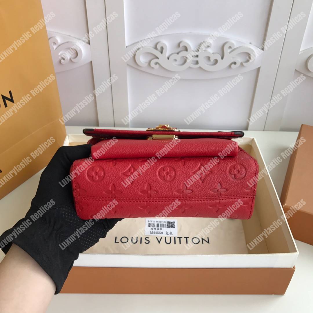 LV Vavin BB Monogram Empreinte Scarlet