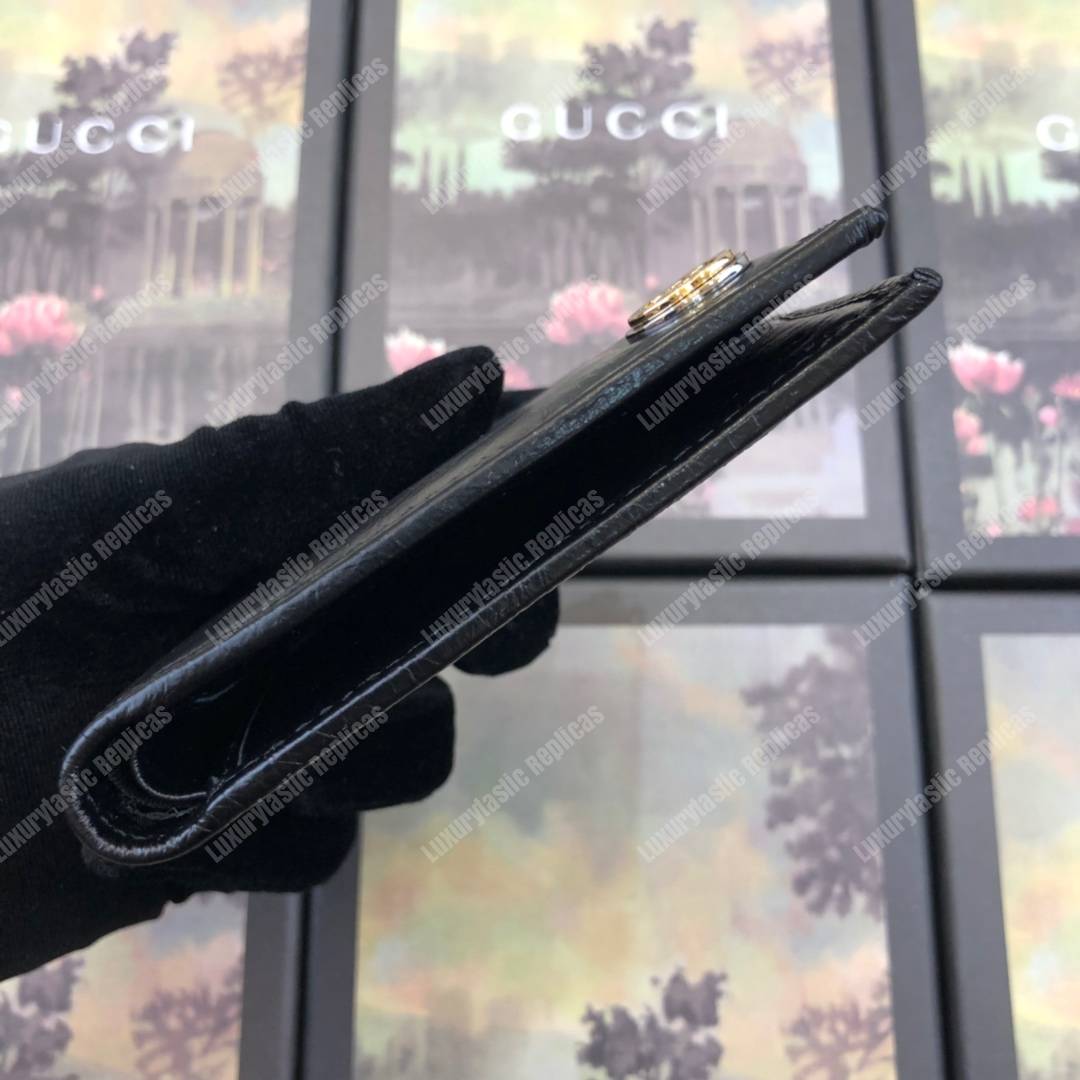 G*u*i wallet with interlocking g