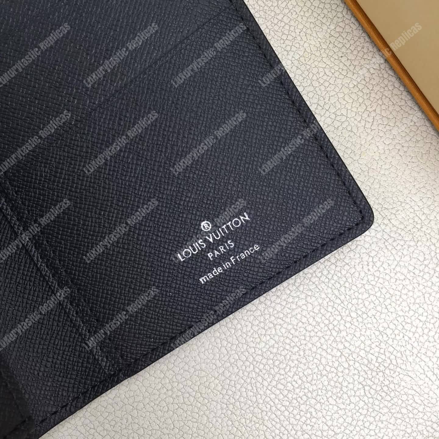 LV Alp Brazza Wallet Damier Graphite My LV World Tour