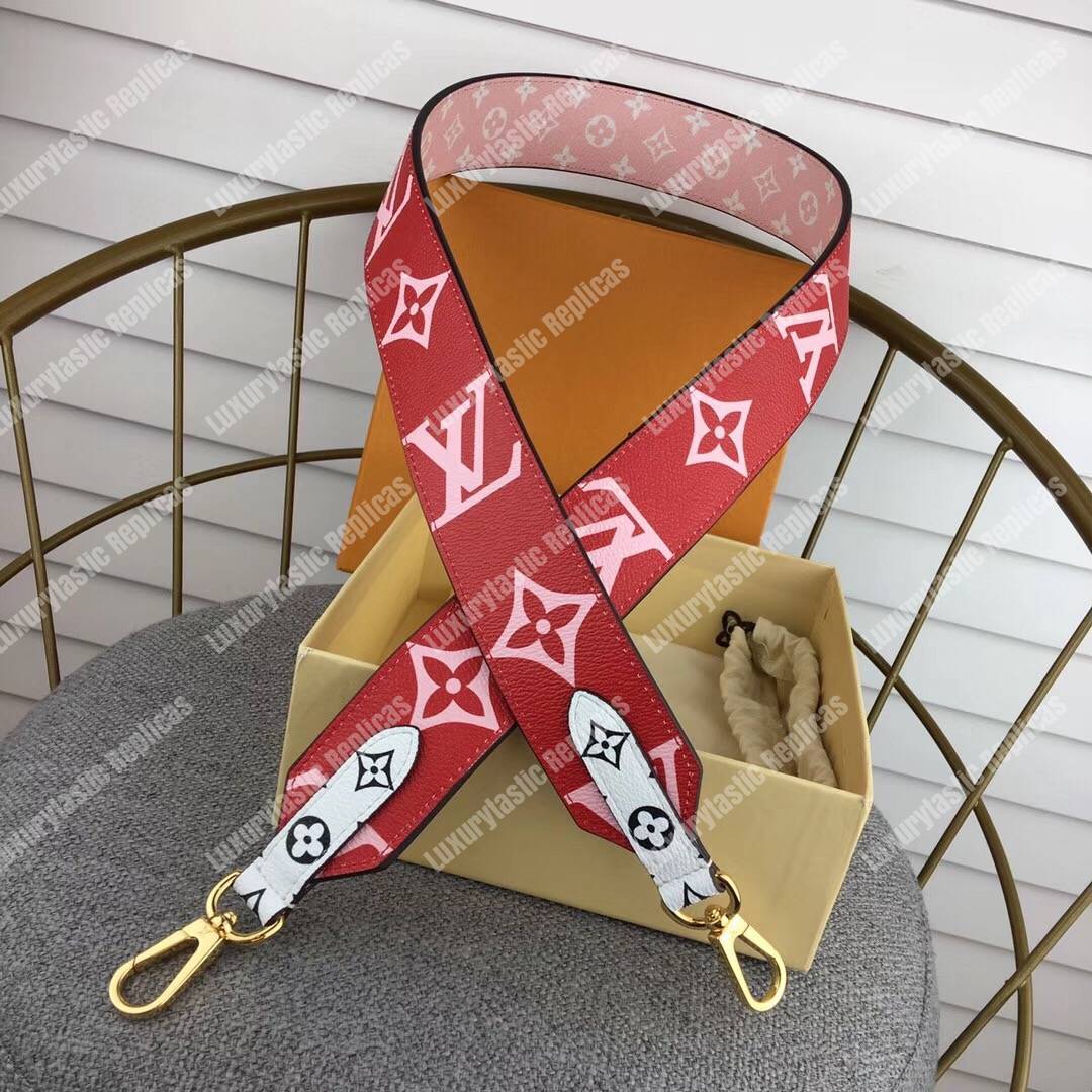 LV Bandouliere Monogram Rouge