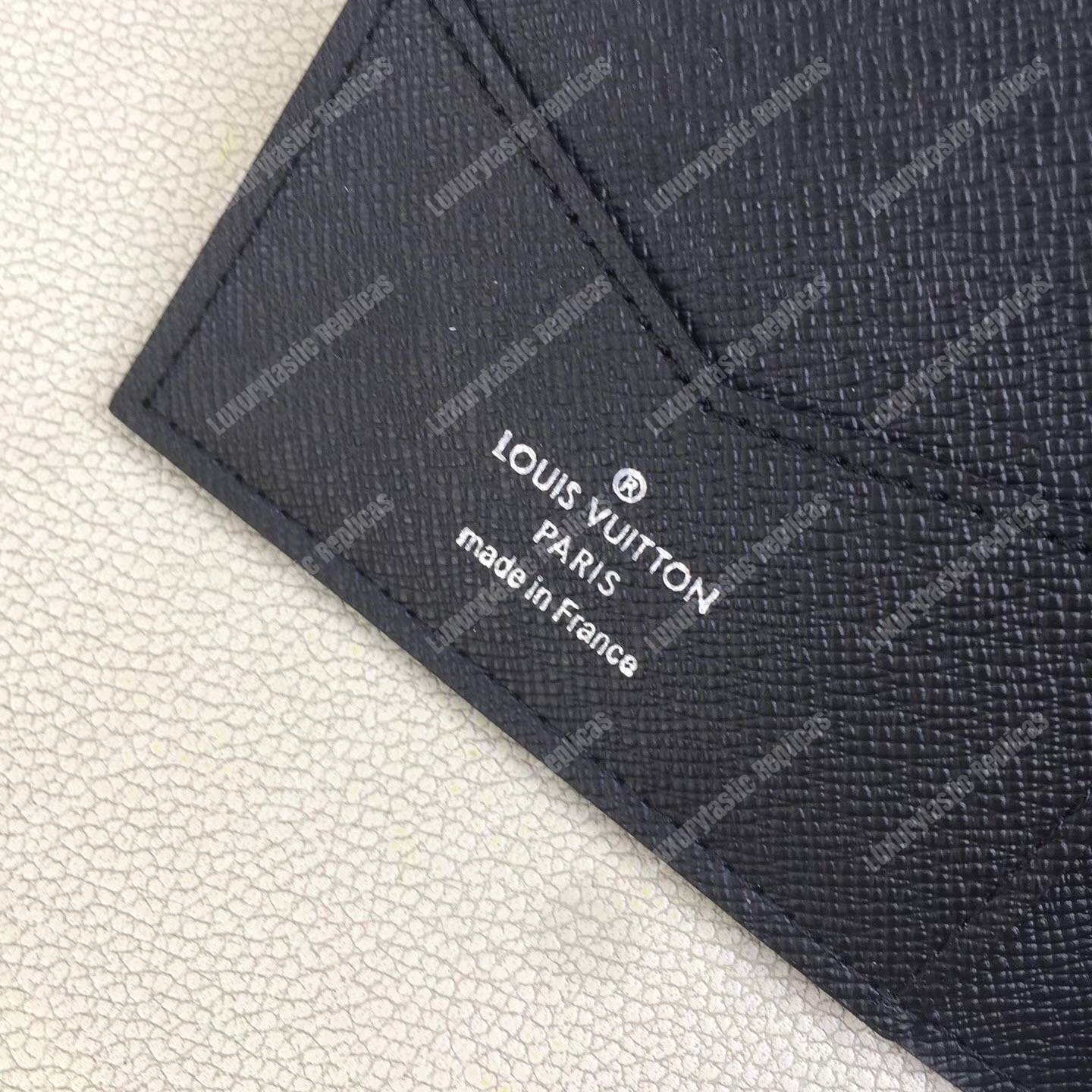 LV Passport Cover Monogram Eclipse