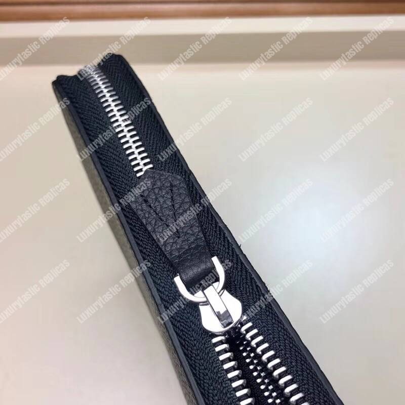 LV Zippy Wallet Vertical Taurillon Leather
