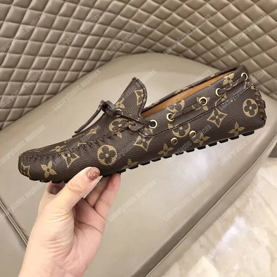 LV Arizona Moccasin Monogram