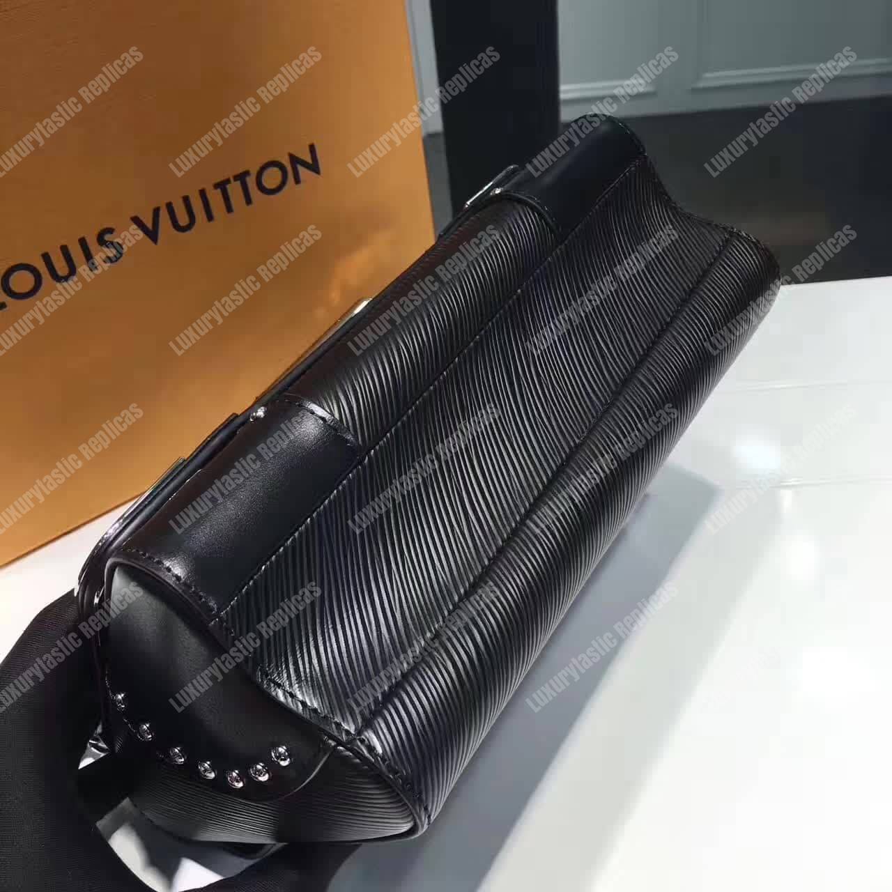 Twist MM Bag Epi Leather Noir