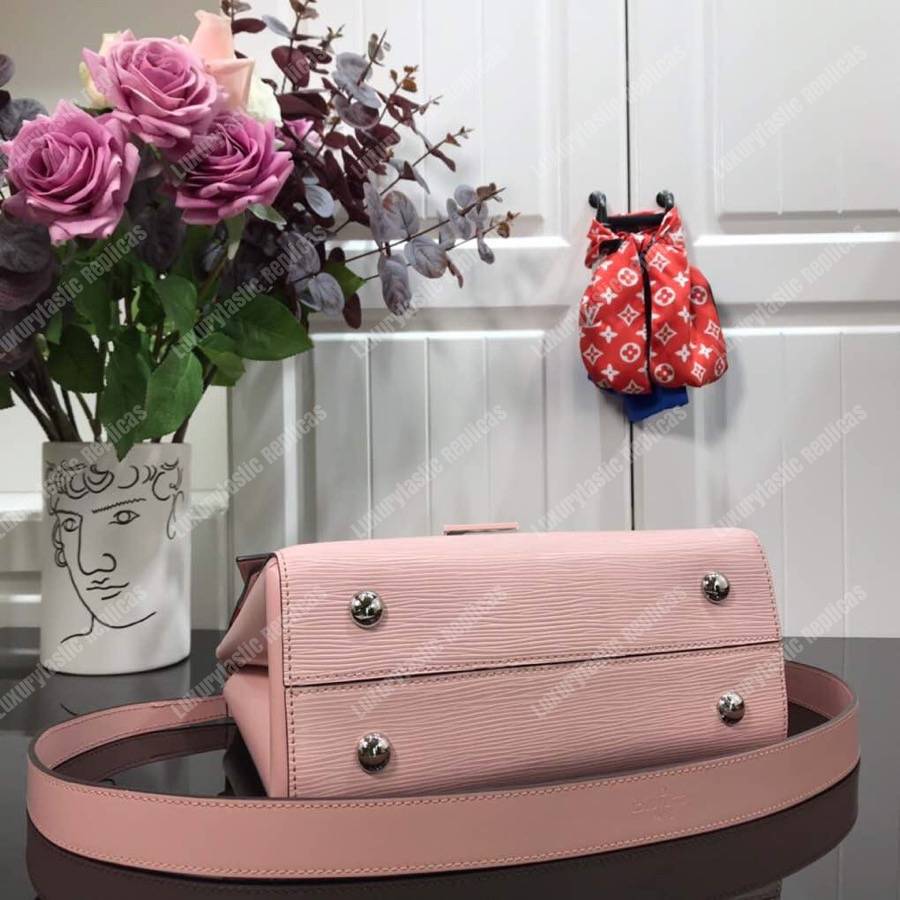 LV Grenelle PM Epi Leather Rose Ballerine
