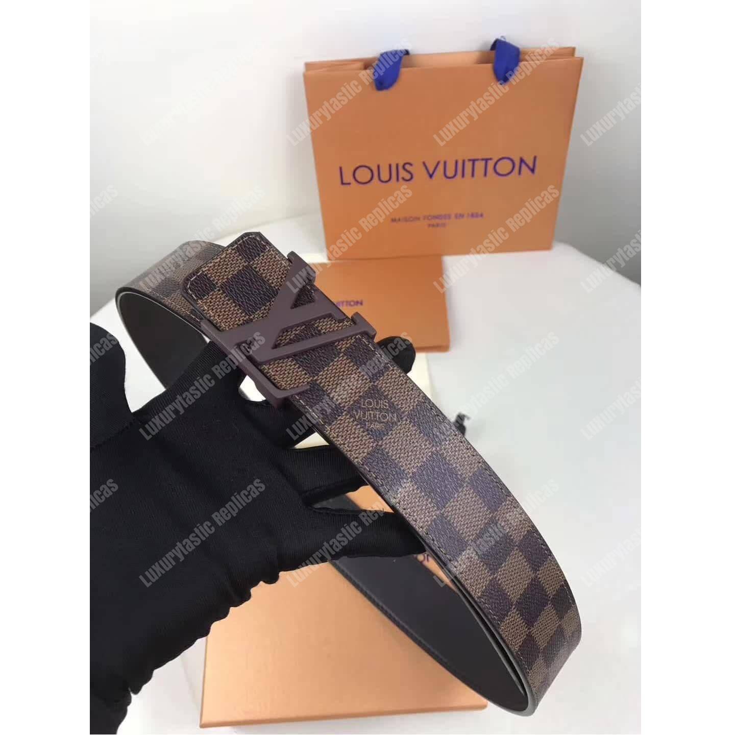 LV Initiales 40MM Damier Ebene
