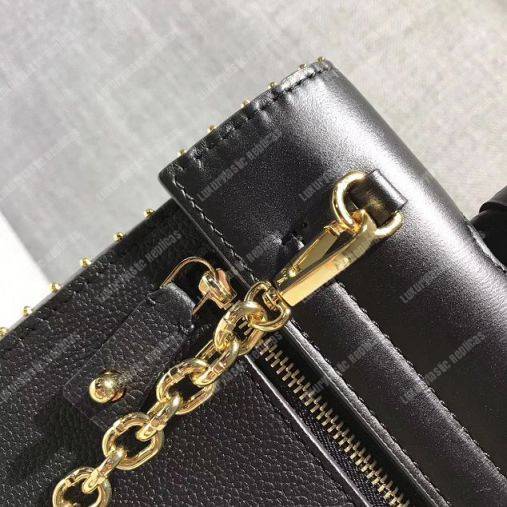 LV City Steamer One Handle Bag Black