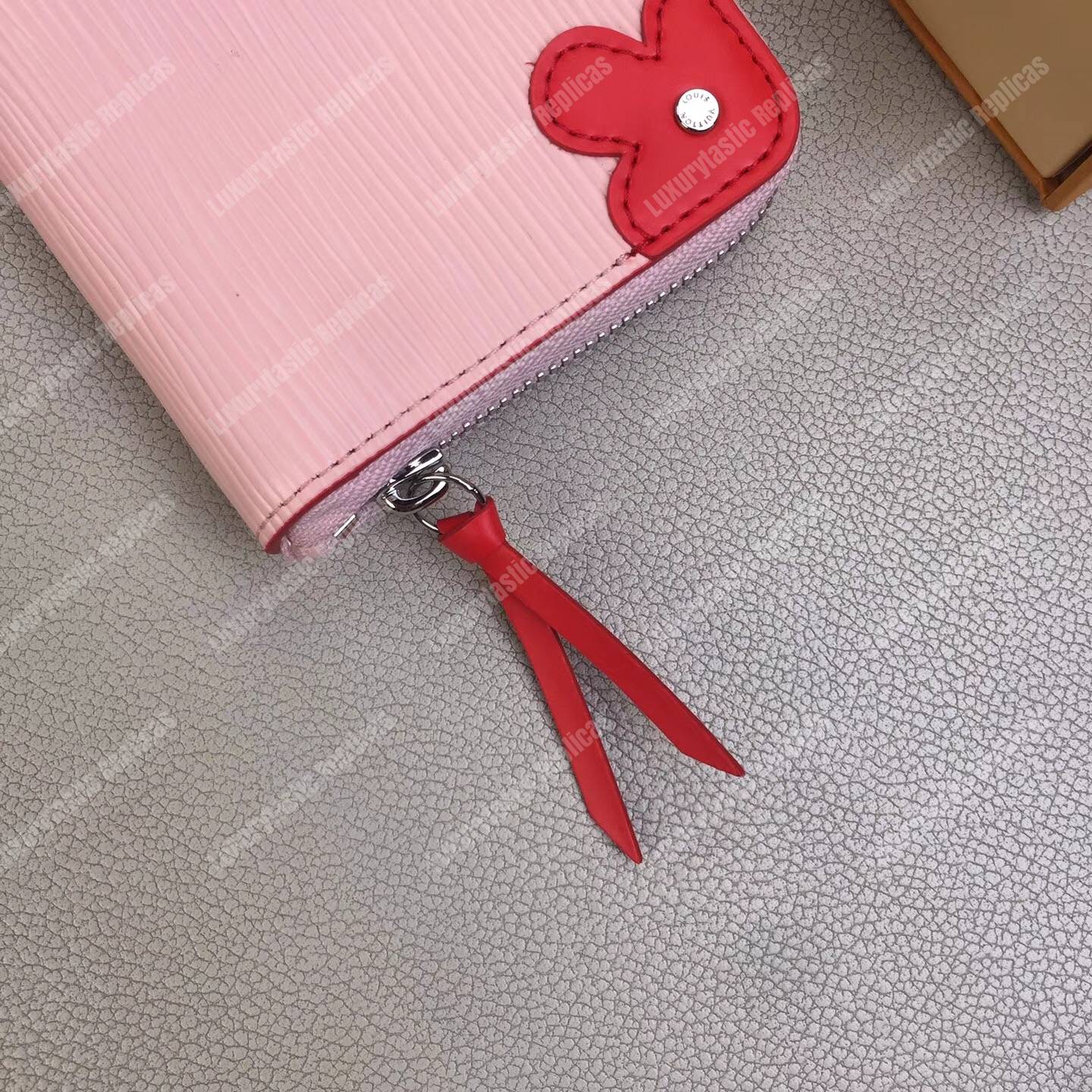 LV Zippy Coin Purse Epi Leather Pink