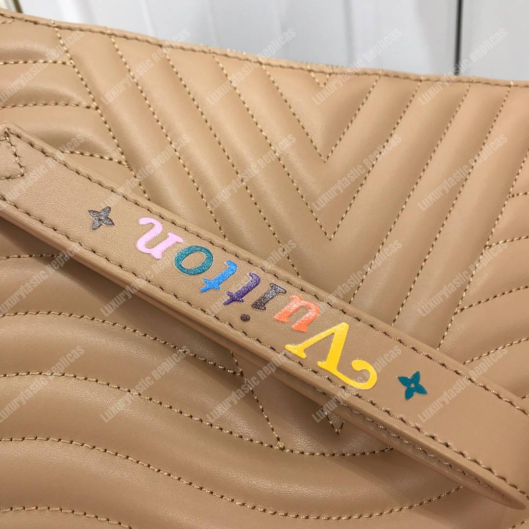 LV New Wave Zip Pochette Noisette Brown