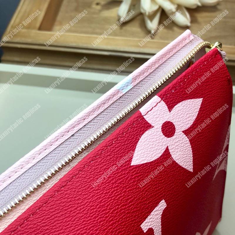 LV Toilet Pouch XL Monogram Rouge