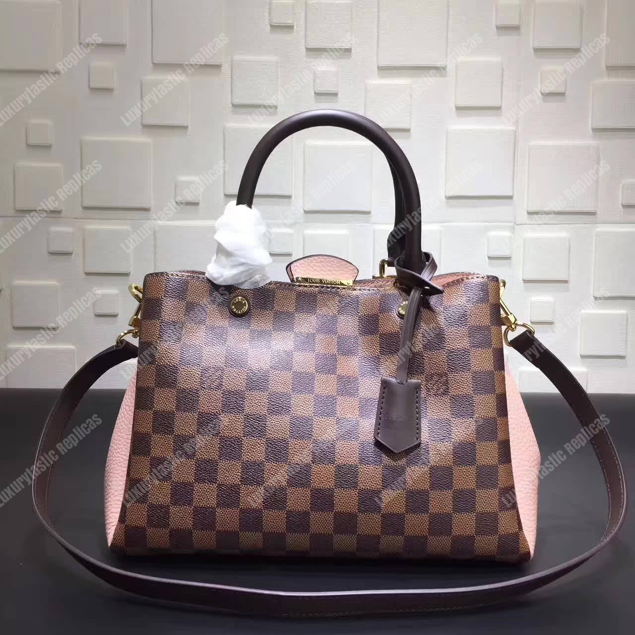 LV Brittany Damier Ebene Canvas Magnolia