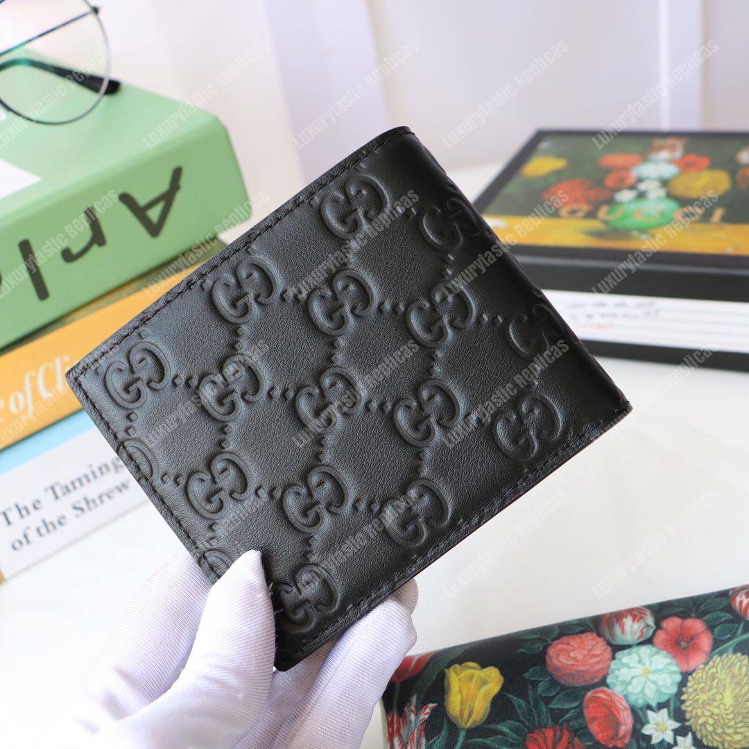 G*u*i gg signature leather wallet with la dodgers patch™