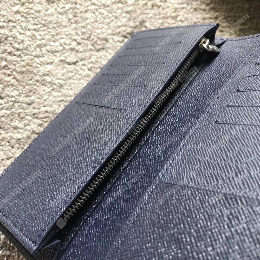 LV Circle signature Brazza Wallet Epi Leather Noir