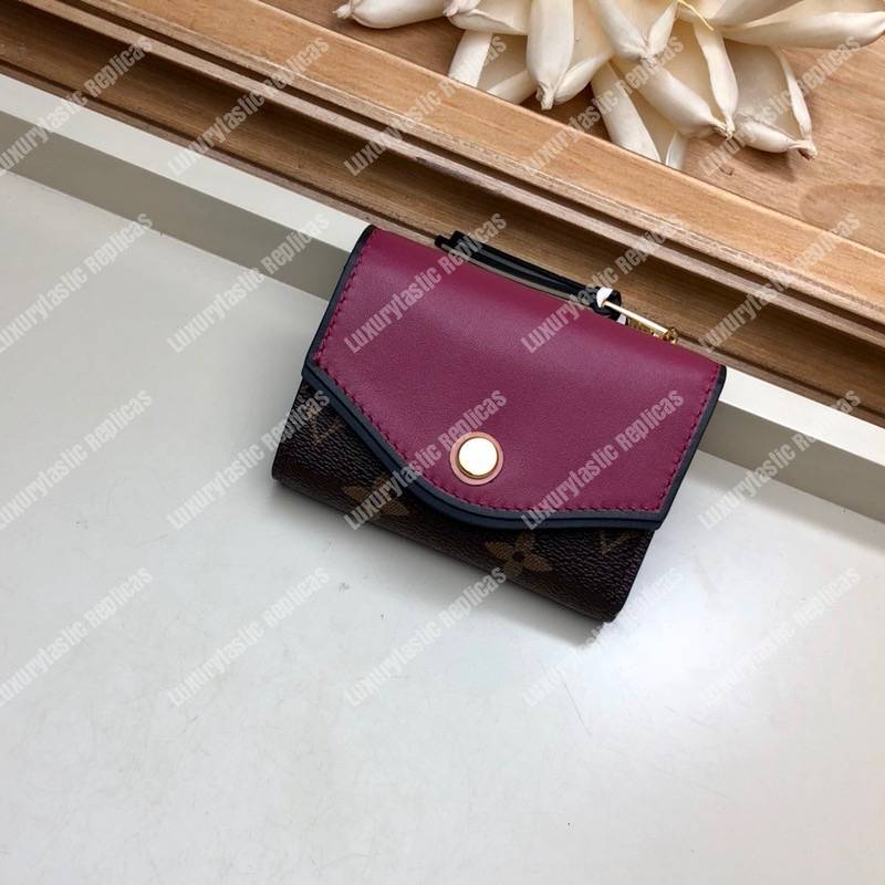 LV Tuileries Compact Wallet Monogram Bordeaux