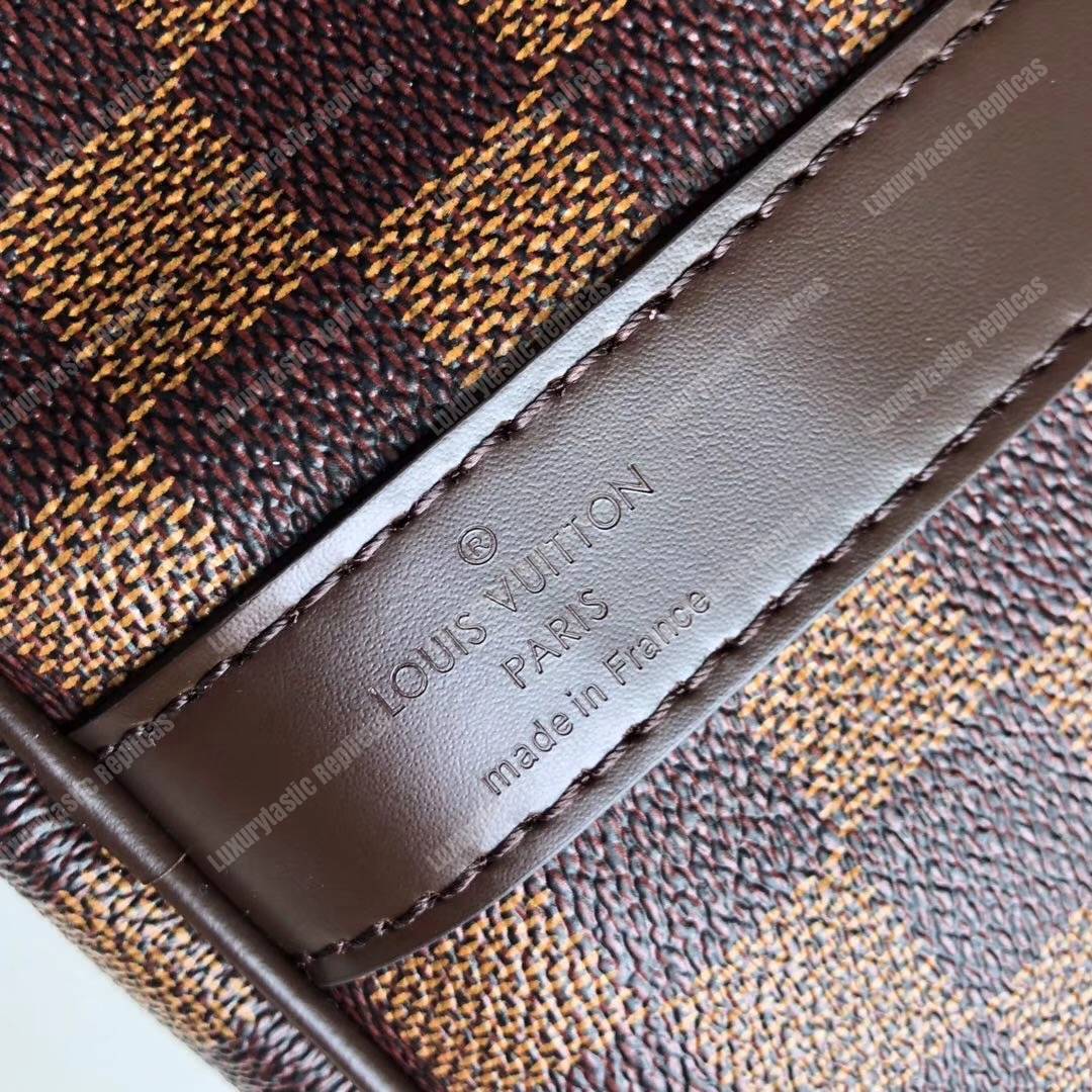 LV Keepall Bandouliere 55 Damier Ebene