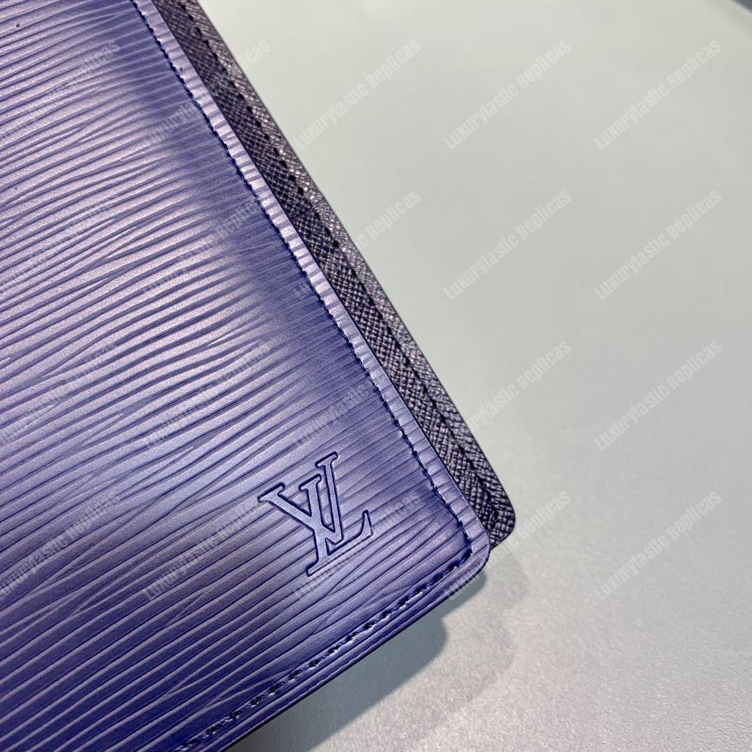 LV Brazza Wallet Blue