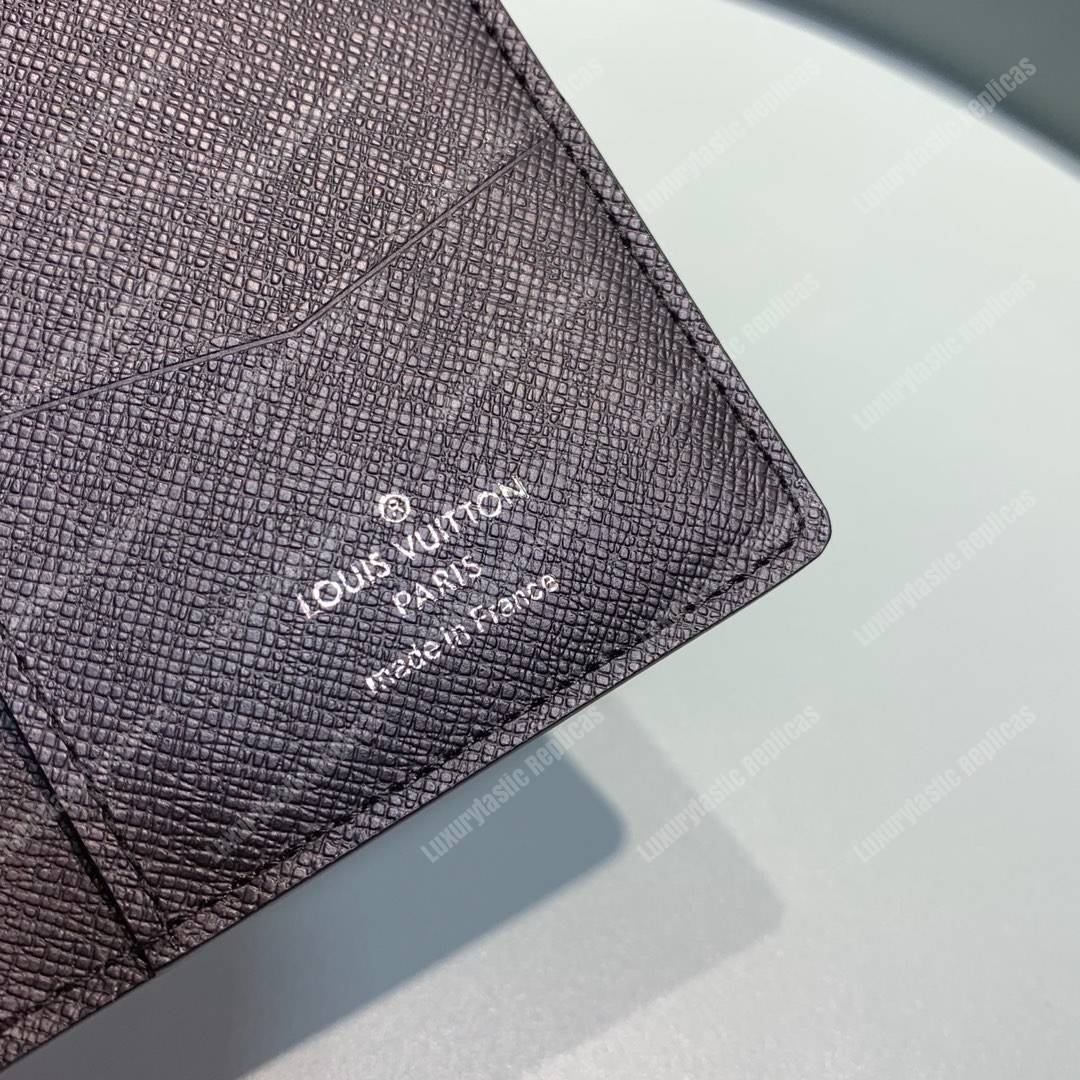 LV Flower Pocket Organizer Monogram Eclipse Canvas