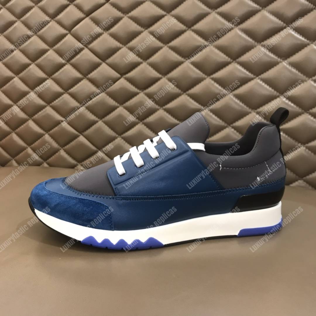 H**mes stadium sneaker blue