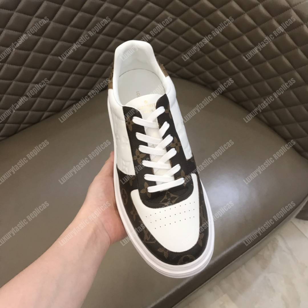 LV Rivoli Sneaker Monogram Brown Lining