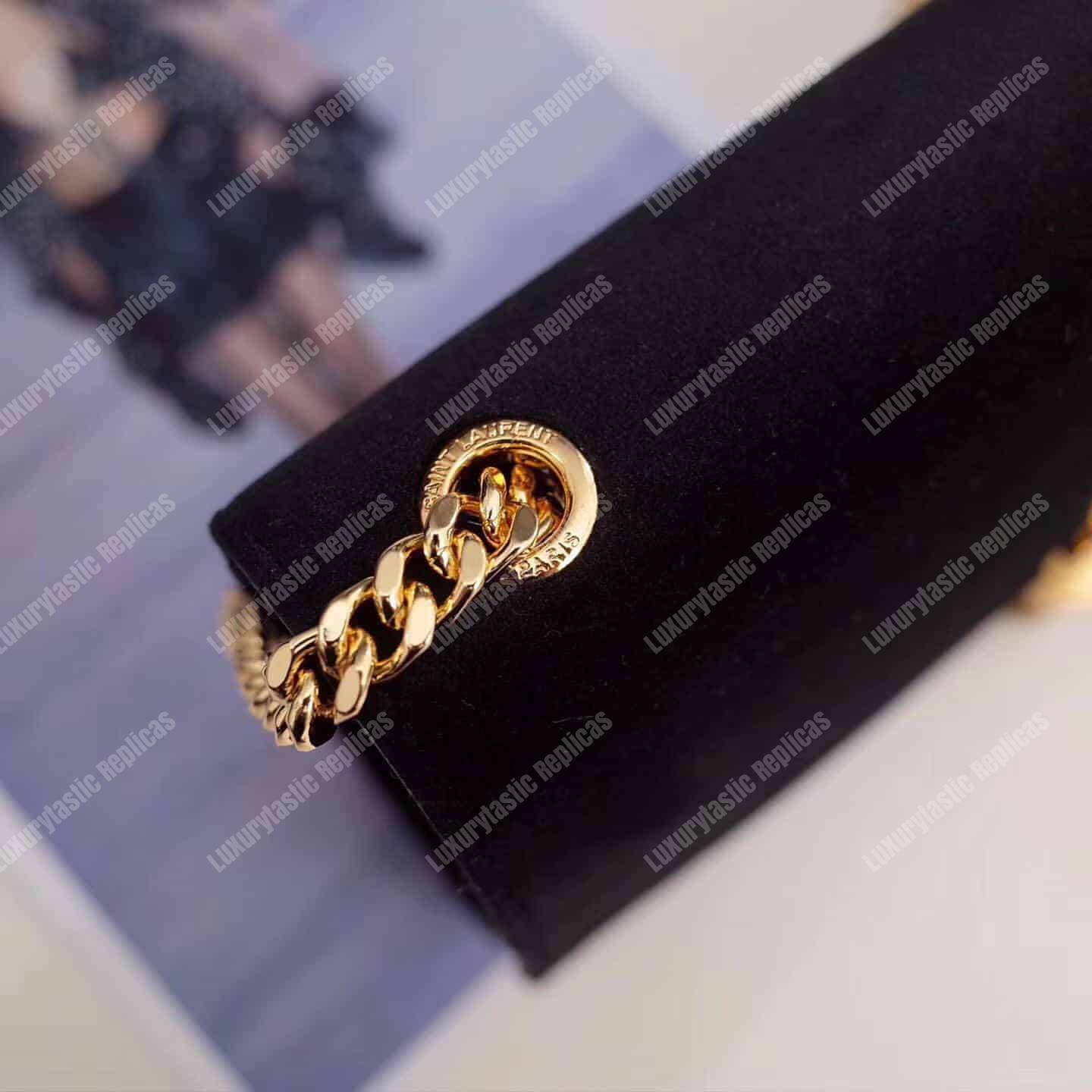 Saint Laurent Kate Medium Tassel Black Velvet