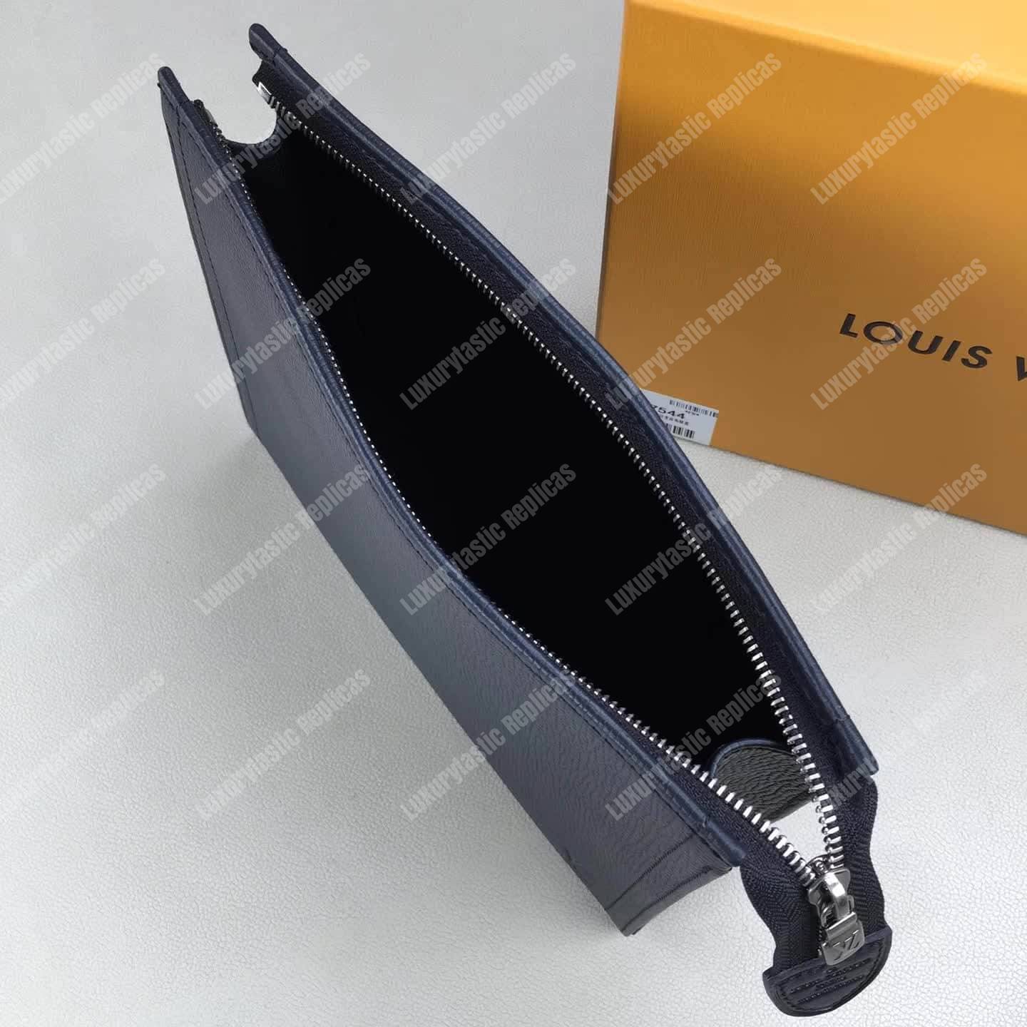 LV Toiletry Pouch Bleu Marine