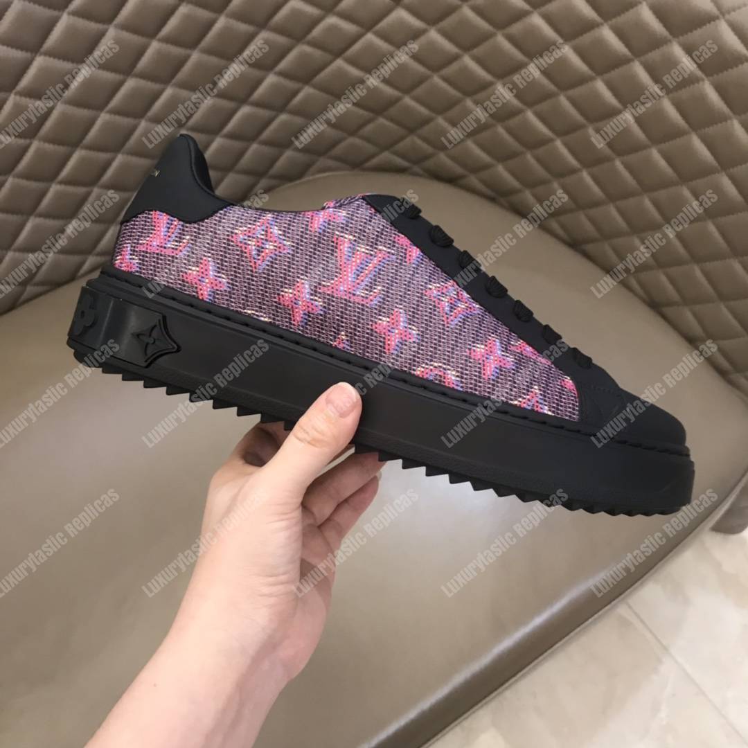 LV Match-up Sneaker Monogram Pop Pink