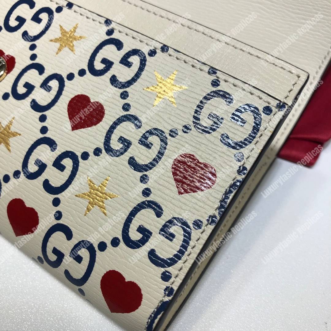 G*u*i chinese valentine’s day exclusive sylvie continental wallet
