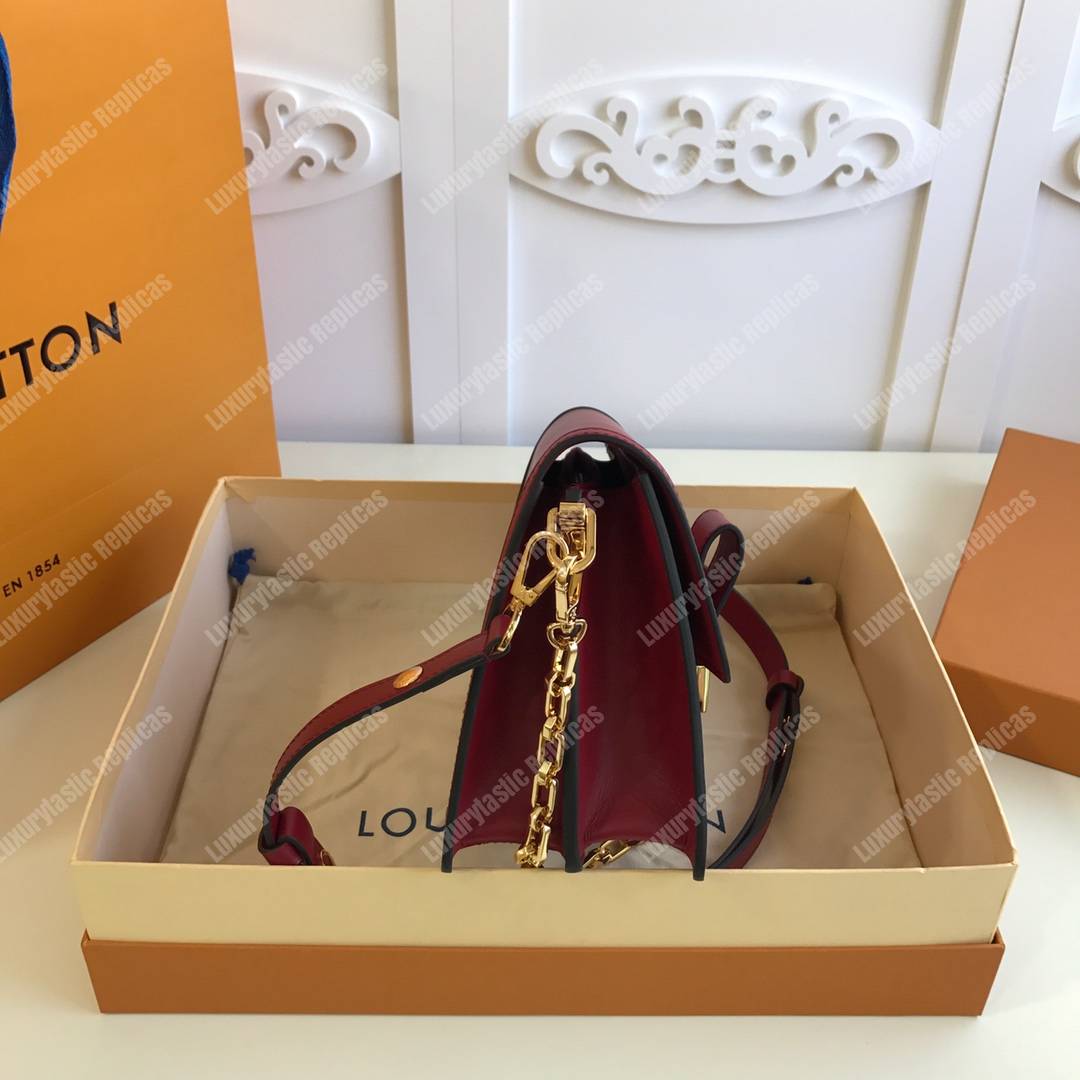 LV Dauphine MM Cherry Berry
