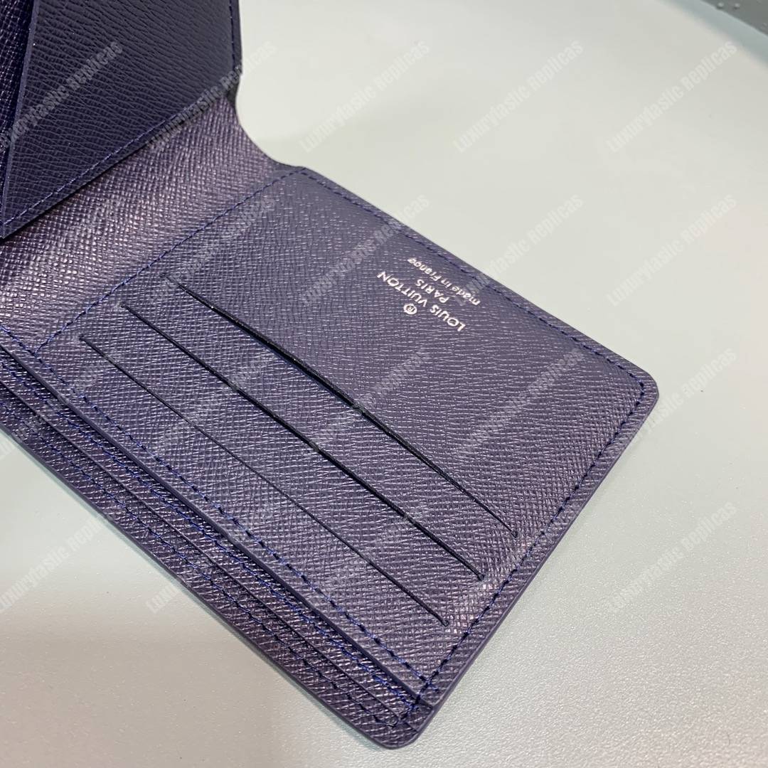 LV Multiple Wallet Blue