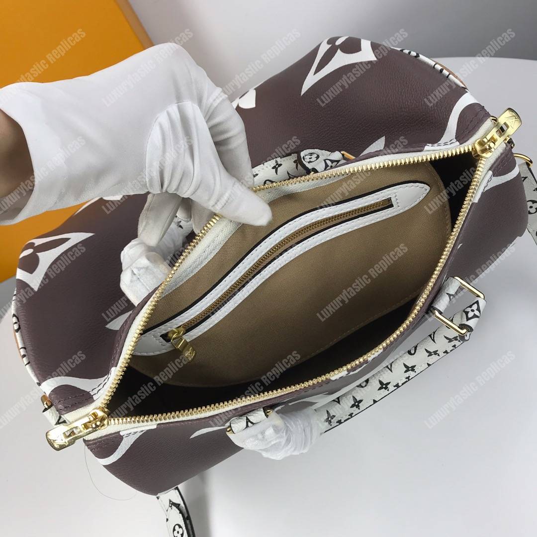 LV Speedy Bandouliere 30 Monogram Geant