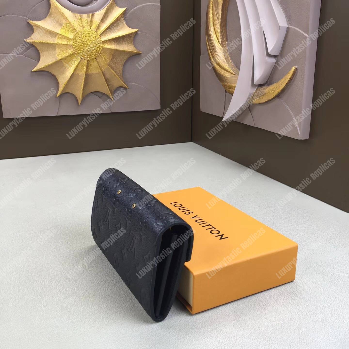 LV Metis Wallet Monogram Empreinte Leather Noir