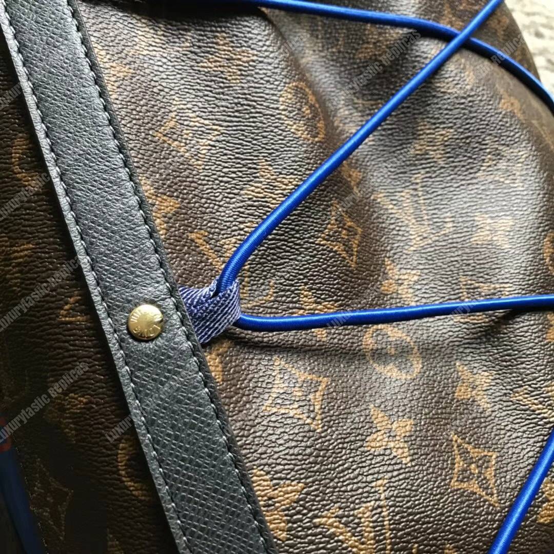 LV Backpack 2 Monogram Canvas Brown