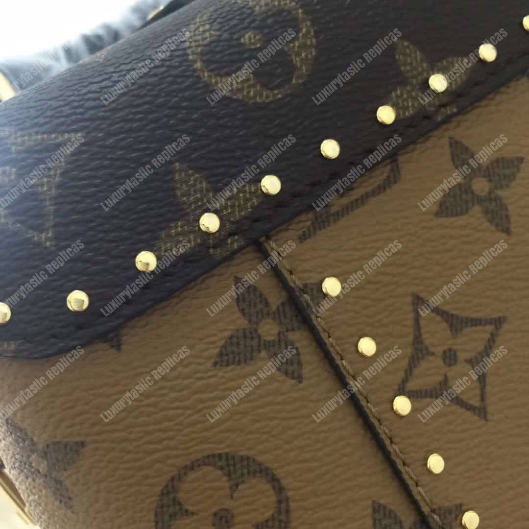 LV Camera Box Crossbody Bag Reverse Monogram Canvas