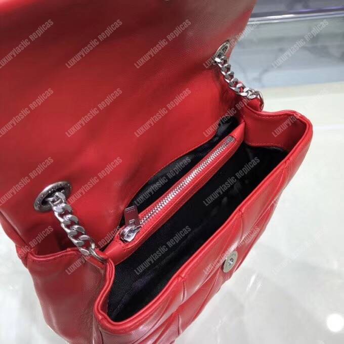 Saint Laurent Jamie Medium Eros Red “CARRÉ RIVE GAUCHE “