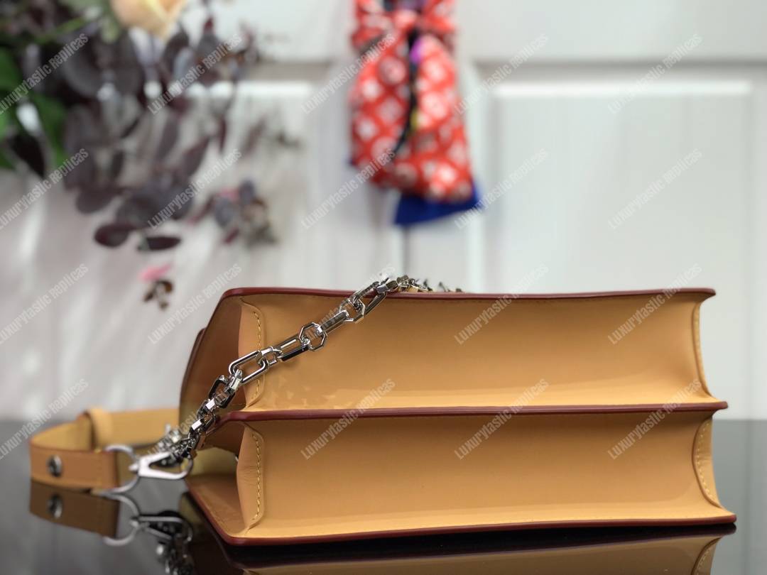 LV Dauphine MM Monogram Pop Print Pink