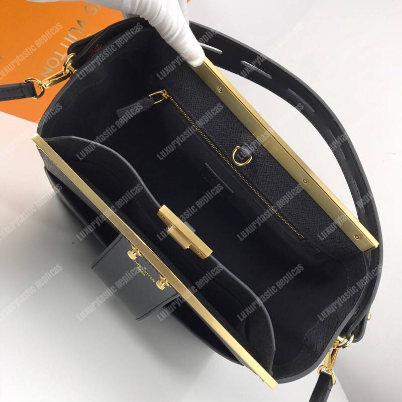 LV City Frame Taiga Black