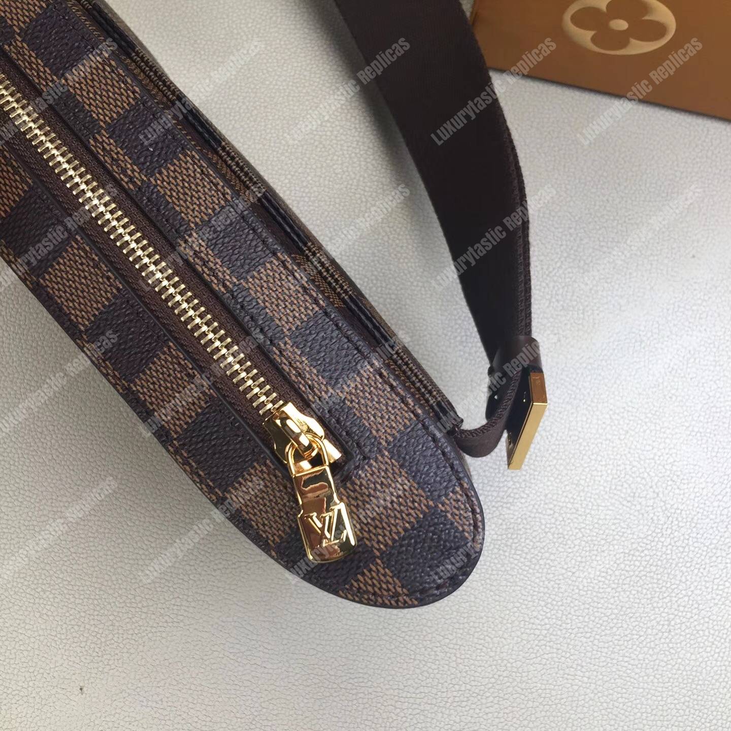 LV Geronimos Messenger Bag Damier Ebene